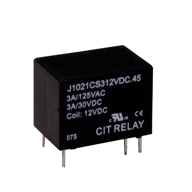 J1021CS312VDC.45 CIT Relay and Switch  Relè di potenza oltre 2 Ampere